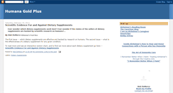 Desktop Screenshot of humanagoldplus.blogspot.com