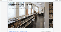 Desktop Screenshot of designinthewoods.blogspot.com