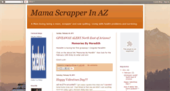 Desktop Screenshot of mamascrapperinaz.blogspot.com
