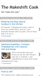 Mobile Screenshot of makeshiftcook.blogspot.com