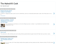 Tablet Screenshot of makeshiftcook.blogspot.com