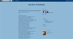 Desktop Screenshot of chantellesigloostories.blogspot.com