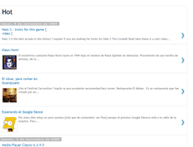 Tablet Screenshot of hot-tecnovideos.blogspot.com
