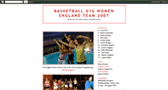 Desktop Screenshot of england-team-under16-basketball2007.blogspot.com