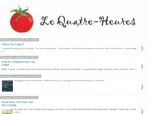 Tablet Screenshot of lequatreheures.blogspot.com