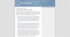 Desktop Screenshot of in-the-refrigerator.blogspot.com