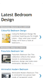 Mobile Screenshot of latestbedroomdesign.blogspot.com