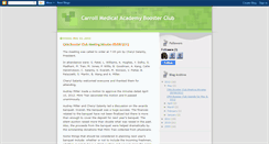 Desktop Screenshot of carrollmedicalacademy.blogspot.com