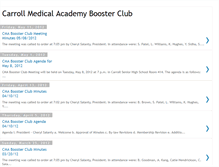 Tablet Screenshot of carrollmedicalacademy.blogspot.com