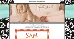 Desktop Screenshot of hollysmcmullen.blogspot.com