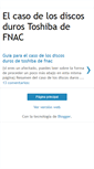 Mobile Screenshot of caso-toshiba-fnac.blogspot.com