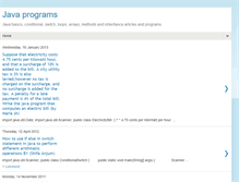 Tablet Screenshot of javasprograms.blogspot.com