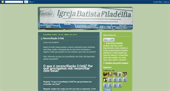 Desktop Screenshot of igbatistafiladelfia.blogspot.com