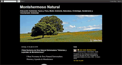 Desktop Screenshot of montehermosonatural.blogspot.com