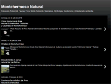 Tablet Screenshot of montehermosonatural.blogspot.com