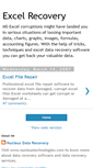 Mobile Screenshot of excel-recovery.blogspot.com