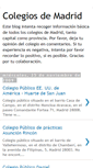 Mobile Screenshot of colegiosdemadrid.blogspot.com