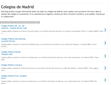 Tablet Screenshot of colegiosdemadrid.blogspot.com