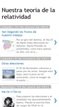 Mobile Screenshot of nuestrateoriadelarelatividad.blogspot.com