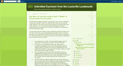 Desktop Screenshot of louisvilleloudmouth.blogspot.com