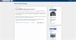 Desktop Screenshot of denverairportparking.blogspot.com