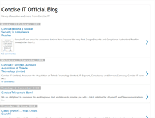 Tablet Screenshot of conciseit.blogspot.com