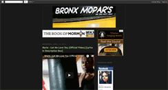 Desktop Screenshot of bronxmopars.blogspot.com