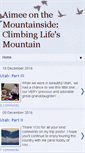 Mobile Screenshot of aimeeonthemountainside.blogspot.com