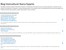 Tablet Screenshot of bloginterculturalnuevaesparta.blogspot.com