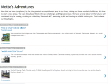 Tablet Screenshot of metteadventures.blogspot.com