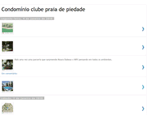 Tablet Screenshot of praiadepiedadecondominoclub.blogspot.com