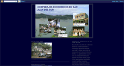 Desktop Screenshot of hospedajesanjuandelsur.blogspot.com