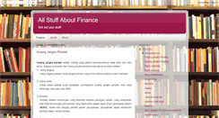 Desktop Screenshot of financeshop.blogspot.com