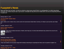 Tablet Screenshot of fuzzyteknews.blogspot.com