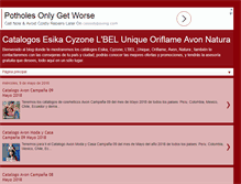 Tablet Screenshot of catalogosesika.blogspot.com