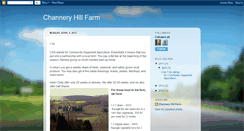 Desktop Screenshot of channeryhillfarm.blogspot.com