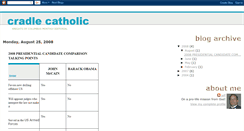 Desktop Screenshot of cradle-catholic.blogspot.com