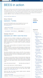 Mobile Screenshot of beesinaction.blogspot.com