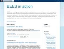 Tablet Screenshot of beesinaction.blogspot.com