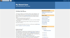 Desktop Screenshot of my-biased-eyes.blogspot.com