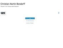 Tablet Screenshot of christian-bondorff.blogspot.com