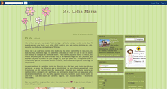 Desktop Screenshot of mslidiamaria.blogspot.com