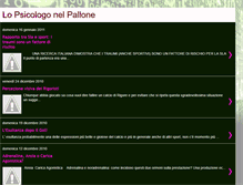 Tablet Screenshot of lopsicologonelpallone.blogspot.com