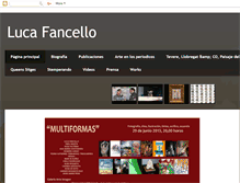 Tablet Screenshot of lucafancello.blogspot.com