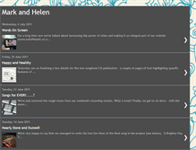 Tablet Screenshot of mark-and-helen.blogspot.com