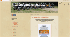 Desktop Screenshot of leblogdesgaulois.blogspot.com