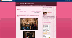 Desktop Screenshot of dinarybeadshouse.blogspot.com