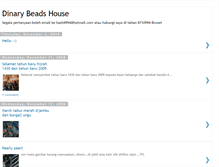 Tablet Screenshot of dinarybeadshouse.blogspot.com