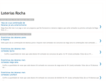 Tablet Screenshot of loteriasrocha.blogspot.com