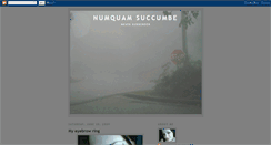 Desktop Screenshot of numquamsuccumbe.blogspot.com